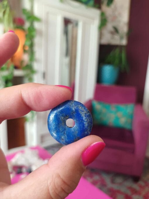Lapis Lazuli donut (hanger)